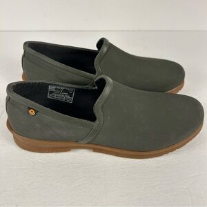 Bogs Sweet Pea Women’s Green Slip On Waterproof Rain Muck Mud Shoes 8
